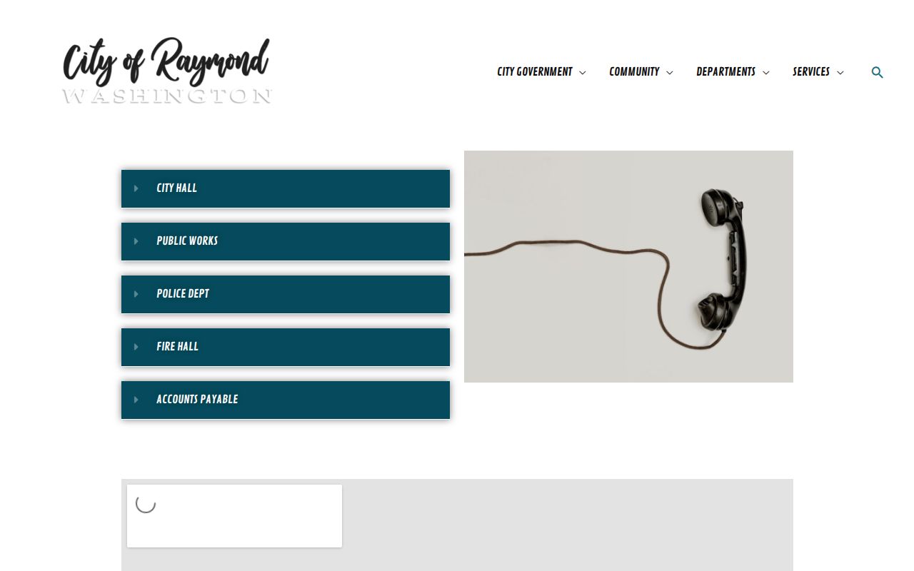 Raymond criminal records contacts for city and police offices